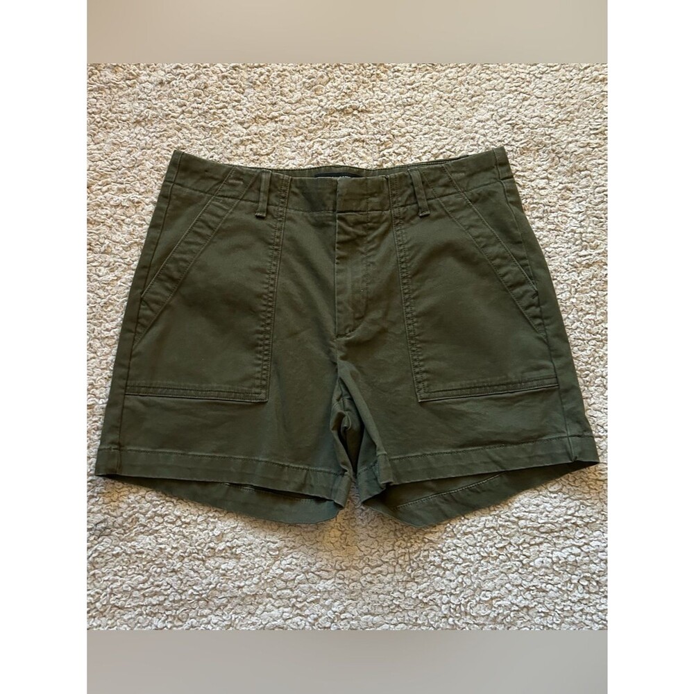 Banana Republic Olive Green Utility Shorts